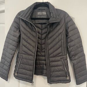 Michael Kors Women’s Quilted Nylon Packable Puffer Jacket